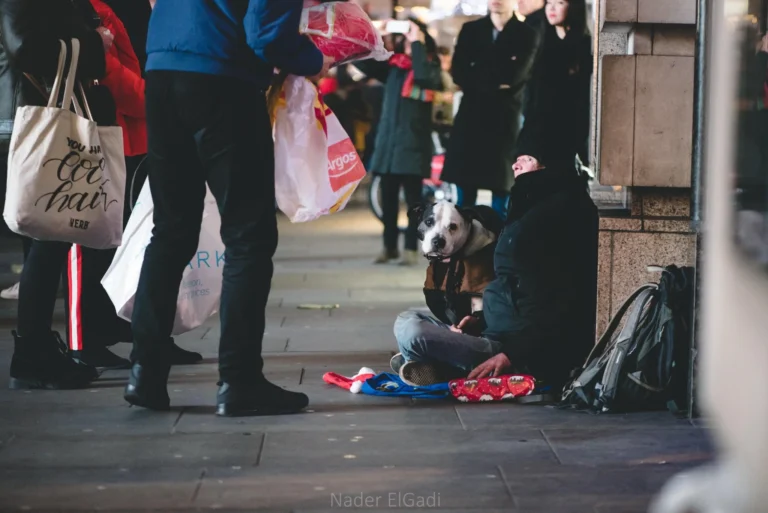 Helping the Homeless (Christmas Day)